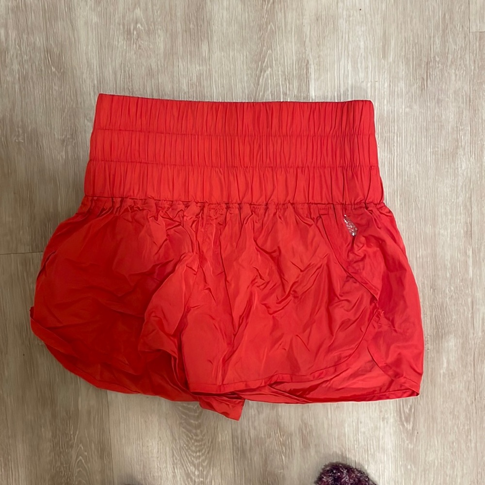 Red fp movement shorts